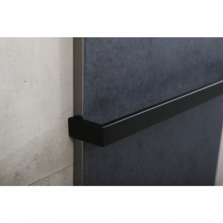 Полотенцесушитель электрический Black&White N-388GM 89.9х40 черный матовый