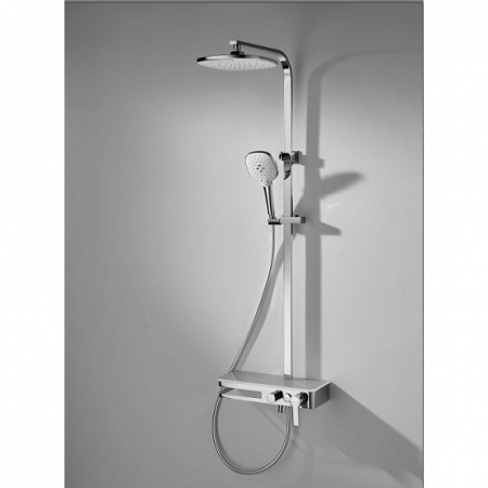 Душевая стойка Bravat Meissen F6277312CP-A-ENG хром