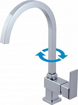 Смеситель Rav Slezak Loira LR514.5 Ручка 1 хром