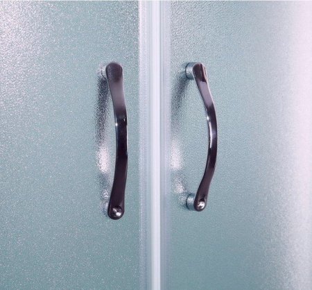 Душевая кабина Timo Eco TE-0709 90x90x215 профиль белый, стекло рифленое