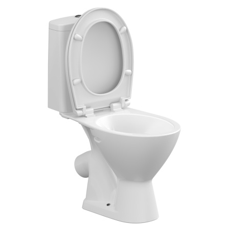 Унитаз напольный Cersanit Just S-KO-JUS031-3/6-PL-w белый, с сиденьем микролифт