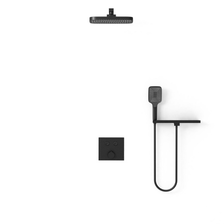 Душевой комплект Vincea VSFW-4211RMB встраиваемый, 2 режима, черный