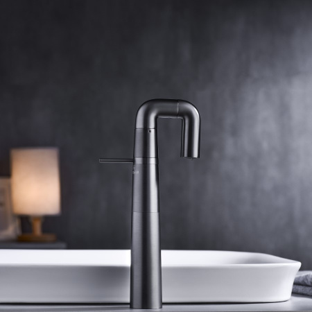 Смеситель для раковины Haiba HB11813-3, пепельный