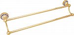 Держатель для полотенец Fixsen Bogema Gold FX-78502G Золото Белый