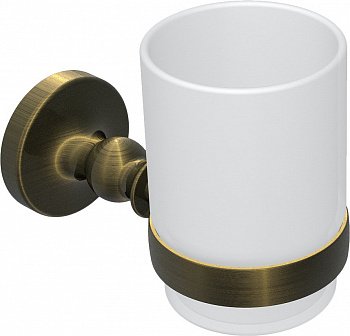 Стакан для зубных щеток Rush Crete CR35310 Бронза