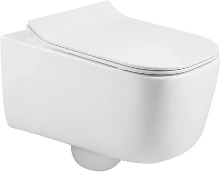 Унитаз подвесной Aquatek Лугано AQ2002-00 с сиденьем Soft Close