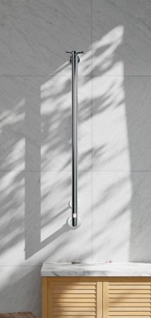 Полотенцесушитель электрический Margaroli Arcobaleno 616-S 900x74 BOX хром