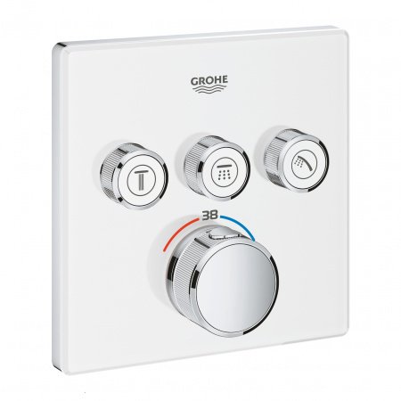 Термостат для душа Grohe Grohtherm SmartControl 29157LS0 белая луна