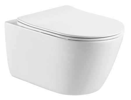 Set AQUATEK ОБЕРОН (рама AQUATEK Standard INS-0000012+звукоизоляционная прокладка+унитаз ОБЕРОН AQ1363W-00+тонкое сиденье с механизмом плавного закрывания)