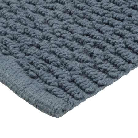 Коврик для ванной 1-ый Fixsen MUSK, FX-8010C, серо-голубой, 50х80см