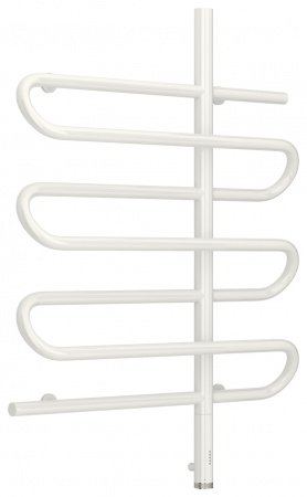 Полотенцесушитель электрический Сунержа Эпатаж 80х60 белый, подключение правое