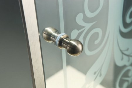 Душевой уголок Cezares Giubileo A-2 80х80 профиль Бронза стекло прозрачное