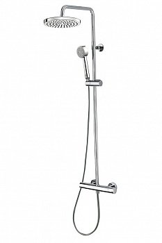 Душевая стойка с термостатом Bossini Elios L10049.030 хром