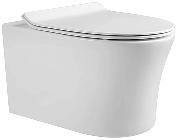 Унитаз подвесной Aquatek Ника AQ2009-00 с сиденьем Soft Close