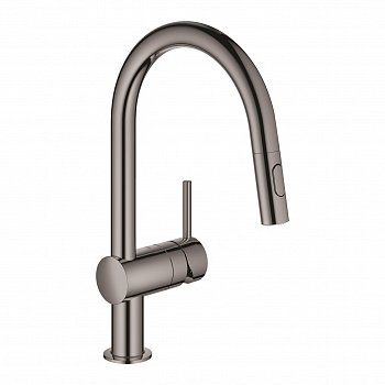 Смеситель для кухни Grohe Minta 32321A02 темный графит