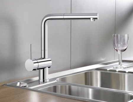Смеситель для кухни Blanco Linus-S 517184 нержавеющая сталь