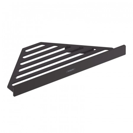 Полка угловая Hansgrohe AddStories 41741670 черный матовый