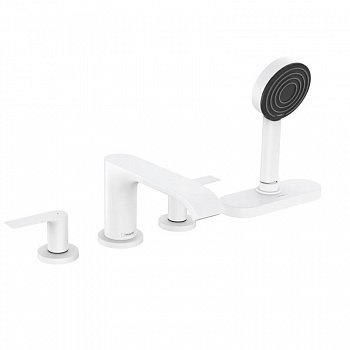 Смеситель для ванны Hansgrohe Vivenis 75444700 белый матовый