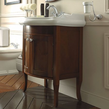 Тумба для комплекта Kerasan Retro с дверцами (73 см) орех