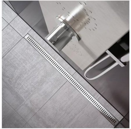 Душевой лоток Ravak Zebra 850 X01434 Хром матовый