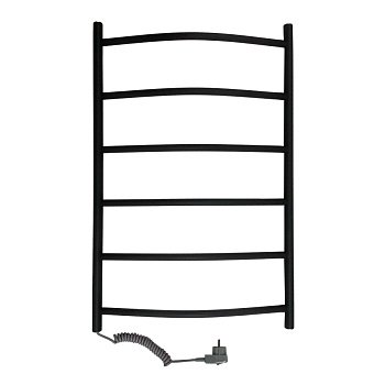 Полотенцесушитель электрический Маргроид Вид 4 80х50 черный матовый
