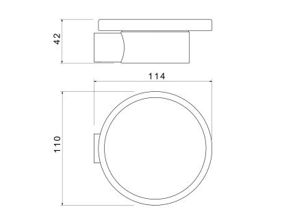 Мыльница Aquatek Лира AQ4403CR хром
