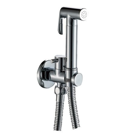 Гигиенический душ со смесителем Haiba HB5501 хром