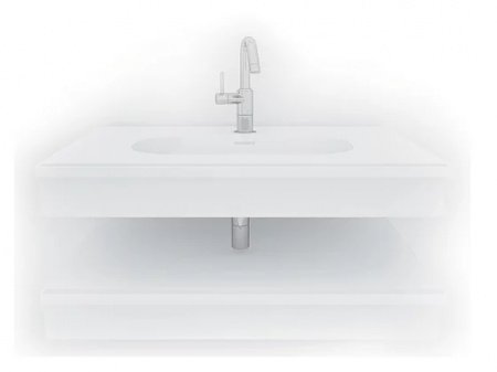 Раковина накладная 57,1см MonteBianco Loreto Sesto 13217 белый матовый