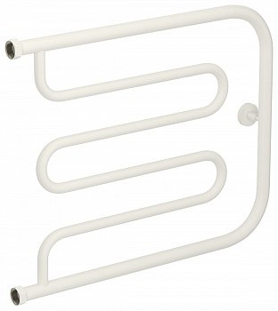 Полотенцесушитель водяной Сунержа Лира 50х65 белый матовый
