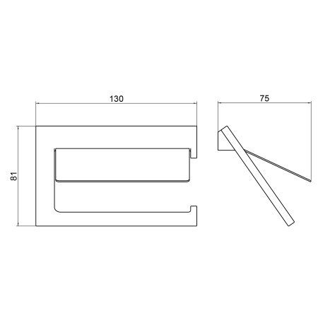 Держатель туалетной бумаги Timo Petruma 15242/17 золото матовое