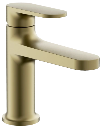 Смеситель для раковины BELZ B10713-5, золото матовое