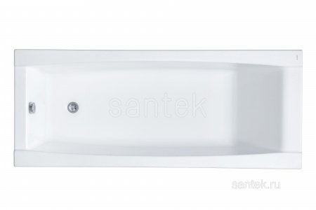 Акриловая ванна Santek Санторини 150х70 прямоугольная белая 1WH302497