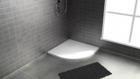 Акриловый поддон для душа Riho Basel 451 DC98 100x100x5 Белый без противоскользящего покрытия