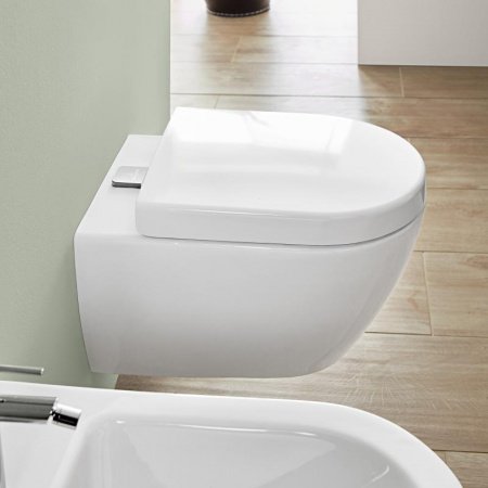 Унитаз Villeroy&Boch Subway Rimless 2.0 5614A101 подвесной Белый альпин без сиденья