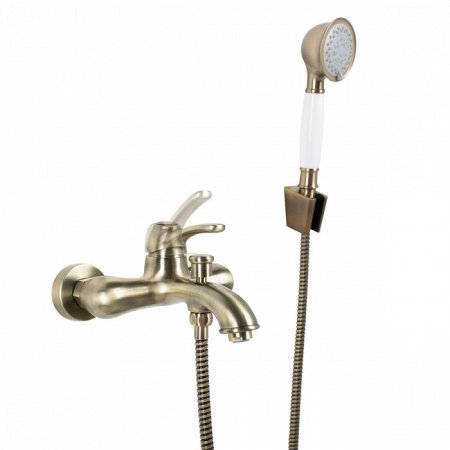 Смеситель для ванны с душем IDDIS Oldie OLDBR00i02 бронза матовая
