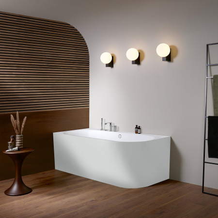 Квариловая ванна Villeroy & Boch Oberon 2.1 180х80 UBQ180OBN9CL00VD-01 белая, установка в левый угол