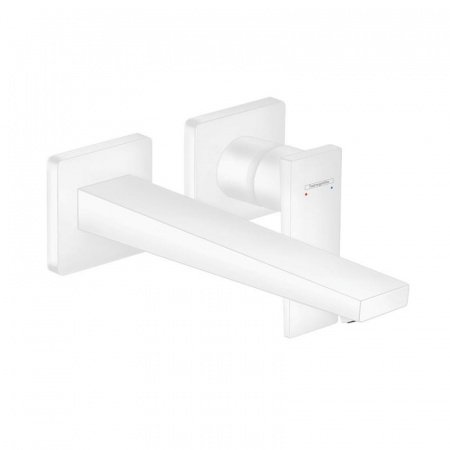 Смеситель для раковины Hansgrohe Metropol 32526700 белый матовый