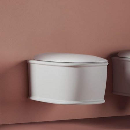 Унитаз подвесной ArtCeram Atelier ATV001 05;00 белый матовый, без сиденья