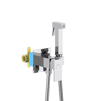 Гигиенический душ со смесителем Aquatek Либра AQ1022CR хром