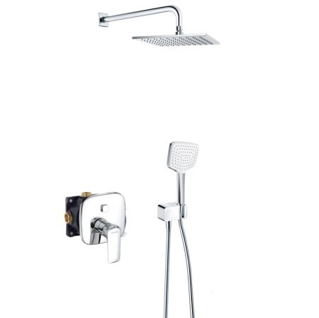 Встраиваемая душевая система со смесителем Kludi Ameo 416400575 хром