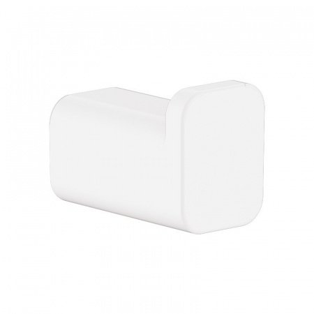 Крючок Hansgrohe AddStories 41742700 белый матовый