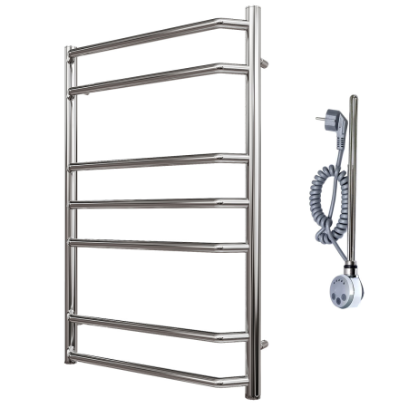 Полотенцесушитель электрический Point PN07158E П7 500x800 левый/правый, хром