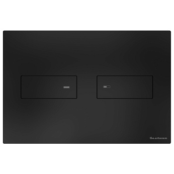 Кнопка смыва ArtCeram INOX-710 710.000.BM черный матовый