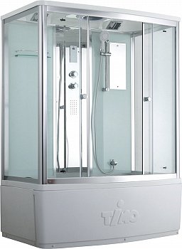 Душевая кабина Timo Comfort T-8850 C 150x88x220 профиль хром глянцевый, стекло прозрачное