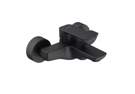 Смеситель для ванны с душем Kludi Pure&Style 406813975 черный матовый