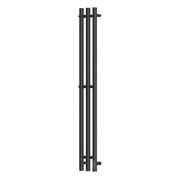Полотенцесушитель электрический Point Деметра PN12822B П3 150x1200, диммер справа, черный