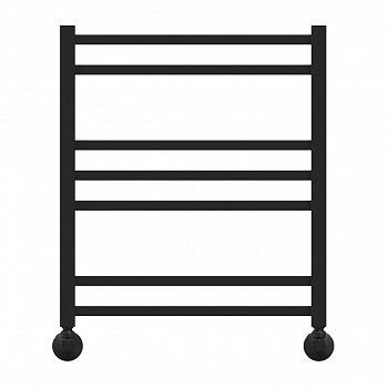 Полотенцесушитель водяной Lemark Bellario LM68607BL П7 500x600, черный