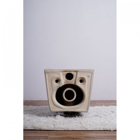 Унитаз подвесной Esbano AZALEA коричневый матовый, с сиденьем микролифт