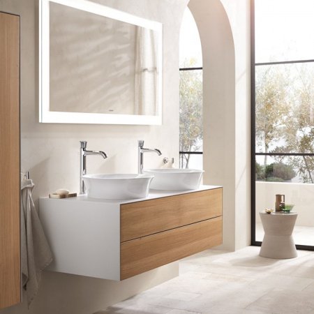 Раковина накладная Duravit White Tulip 2365500070 белый