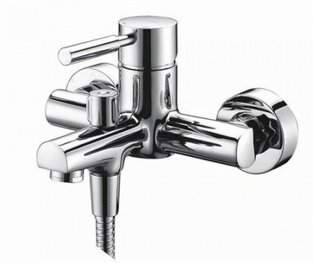 Смеситель для ванны с душем WasserKraft Main 4101 хром